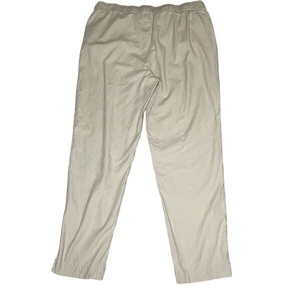Kenneth Cole Pull-On Drawstring Linen Pants - Picture 3 of 7